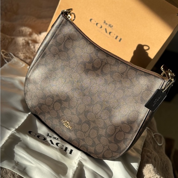 Coach Zip Shoulder Bag